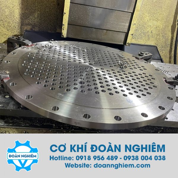 Mặt sàng inox 304 bộ trao đổi nhiệt